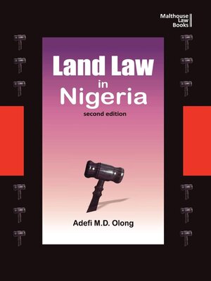cover image of Land Law in Nigeria